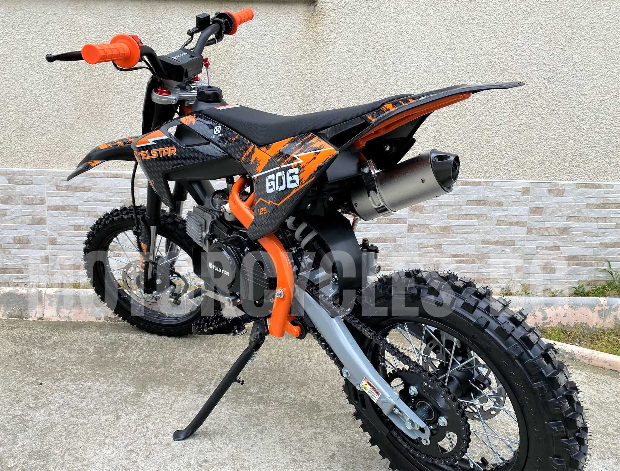 ПРОМО-НОВО ! ! ! КРОСОВ МОТОР GETREA 125CC с усилена рамка модел 2024г