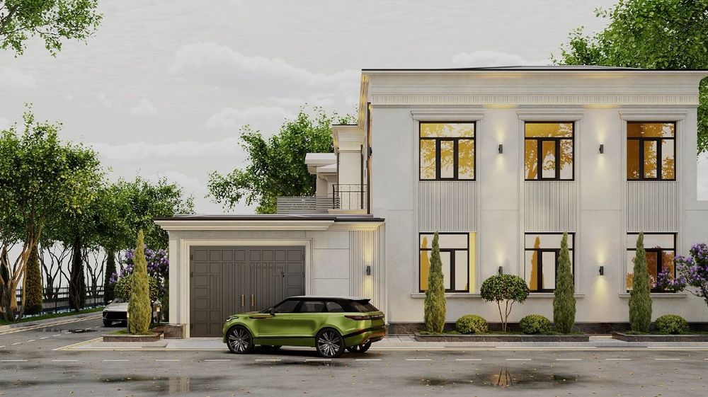 Продажа коттеджей вдоль реки у мечети Кошкургон. Сергели 6 массив