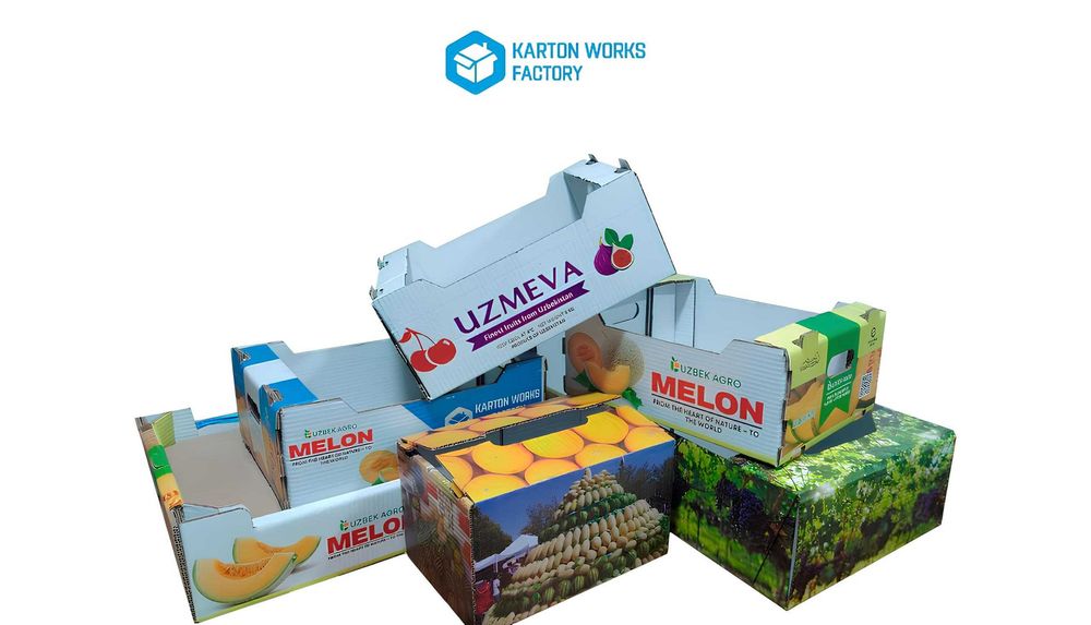 Коробкалар - Ҳар хил ўлчам ва дизайнларда.