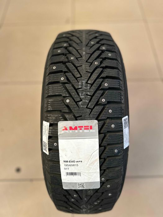 195/65 R15 Amtel NordMaster Evo шипованные завод PIRELLI