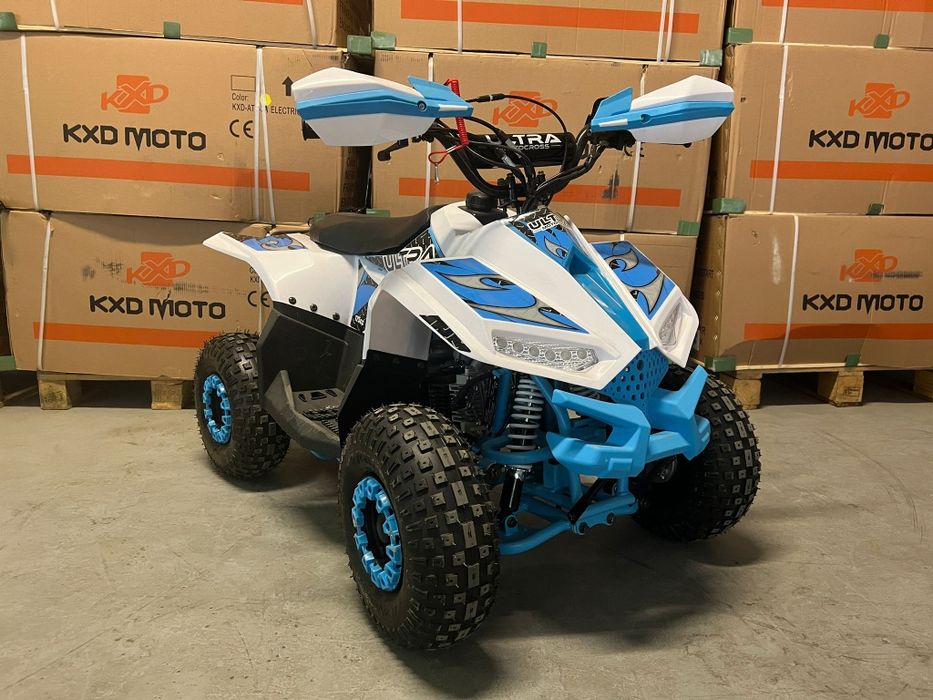 ATV 125cc culoare albastru model ultra nou cu livrare în toată țara