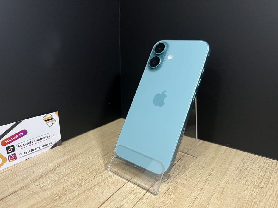 Iphone 16 128Gb Teal 3 ani garanție, Telefoane Mureș