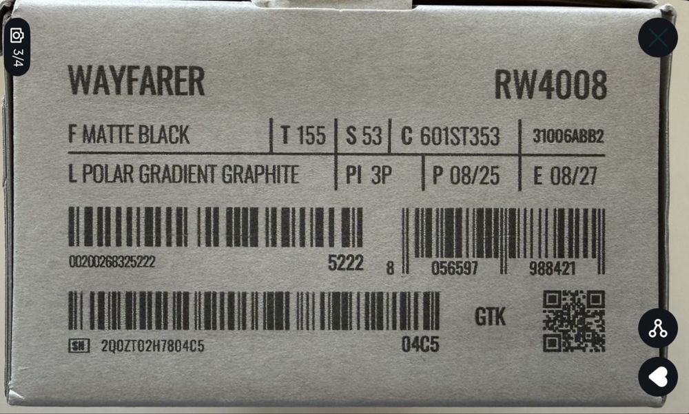 Ray Ban Meta Wayfarer