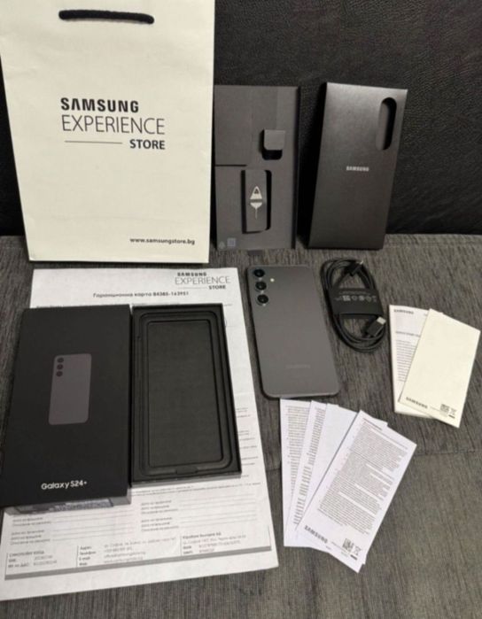 512GB Samsung S24 Plus Experience Store Гаранция 2026 S24+ Gray / Сив