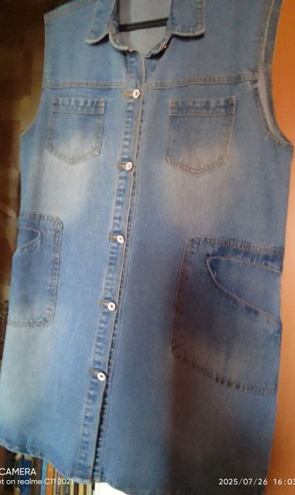 Продам новый джинсовый сарафан