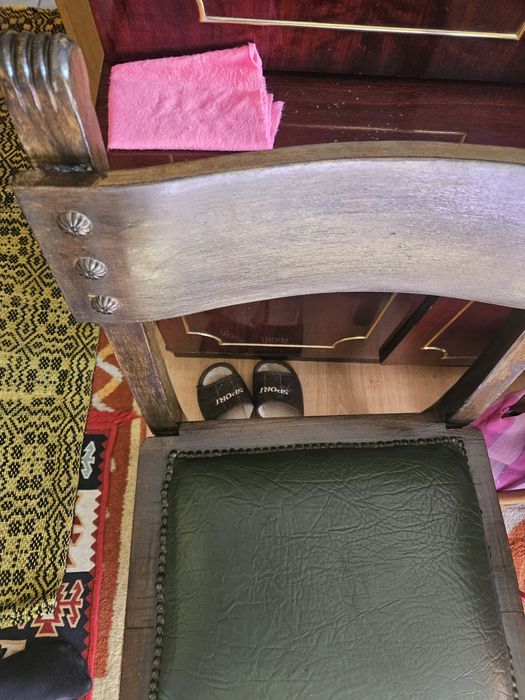 Scaun vintage lemn masiv