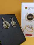 Cercei aur 14K 3.79g ag.7 Podu Ros 49213.11 - Garantie 2 Ani!
