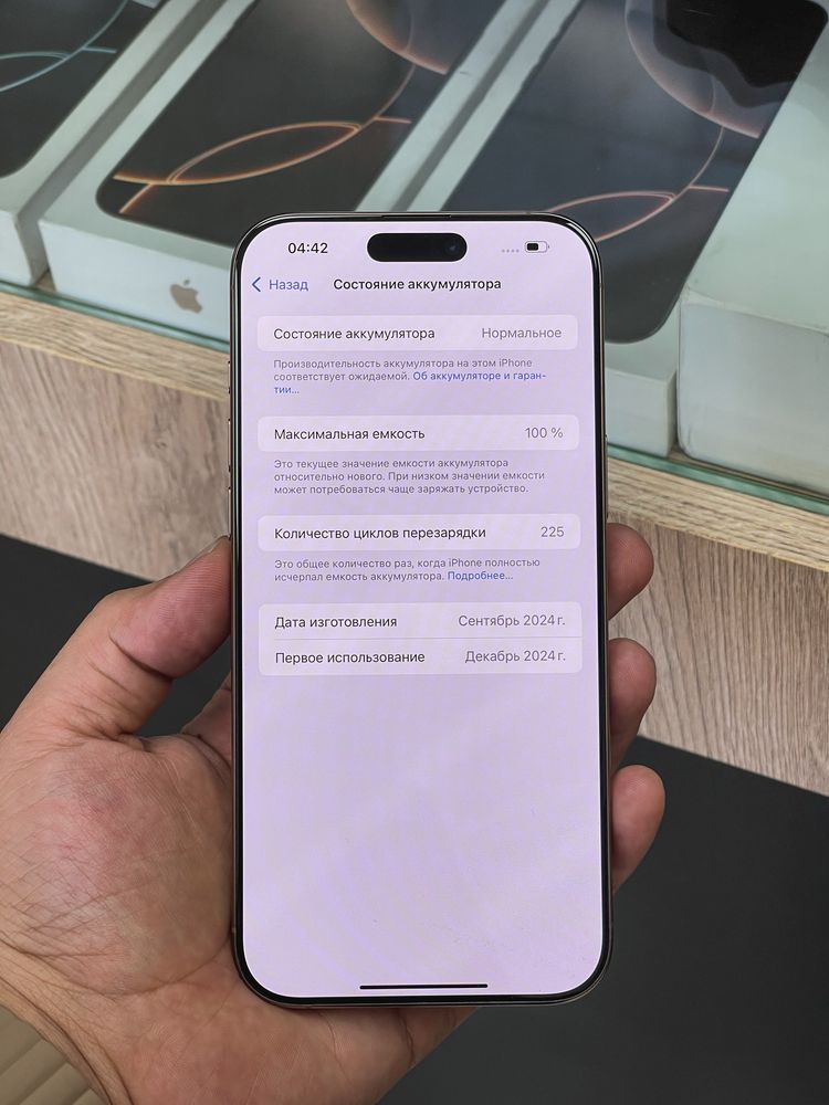 iPhone 16 Pro Max 256GB 100%