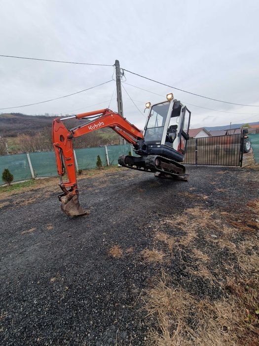 Miniexcavator kubota 2.8t