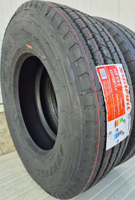 235/75 R17.5, 143J, SUNFULL HF111 16PR, Anvelope directie/remorca M+S