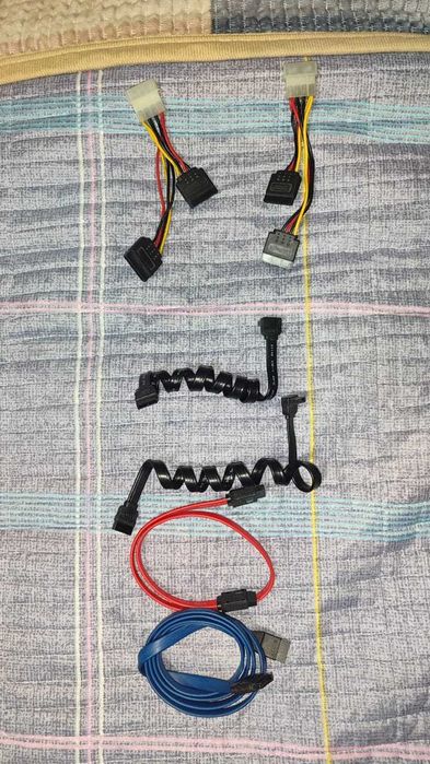 Провод на ПК, sata DATA, sata питание, VGA, HDMI, для видеокарты