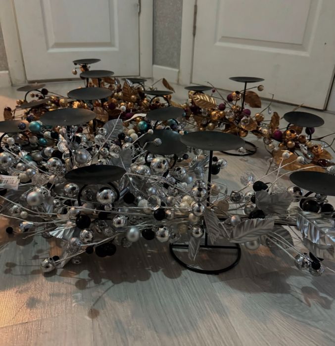 Подсвечники новогодние