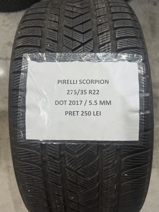 O anvelopa iarna 275 /35 R 22 Pirelli Scorpion