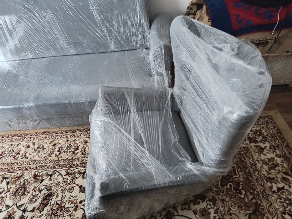 Диван с креслами , новые!