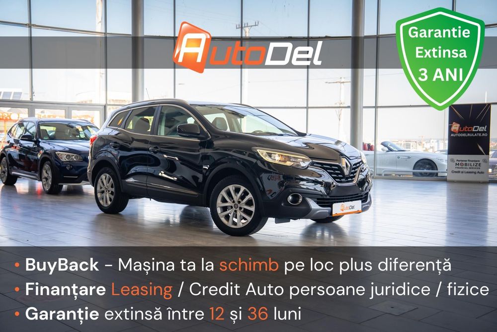 Renault Kadjar Kadjar 1.5 dCi / Piele / Geamuri electrice / Keyless /Ceasuri digitale