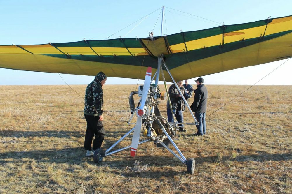 Продам моторный дельтаплан двух местный