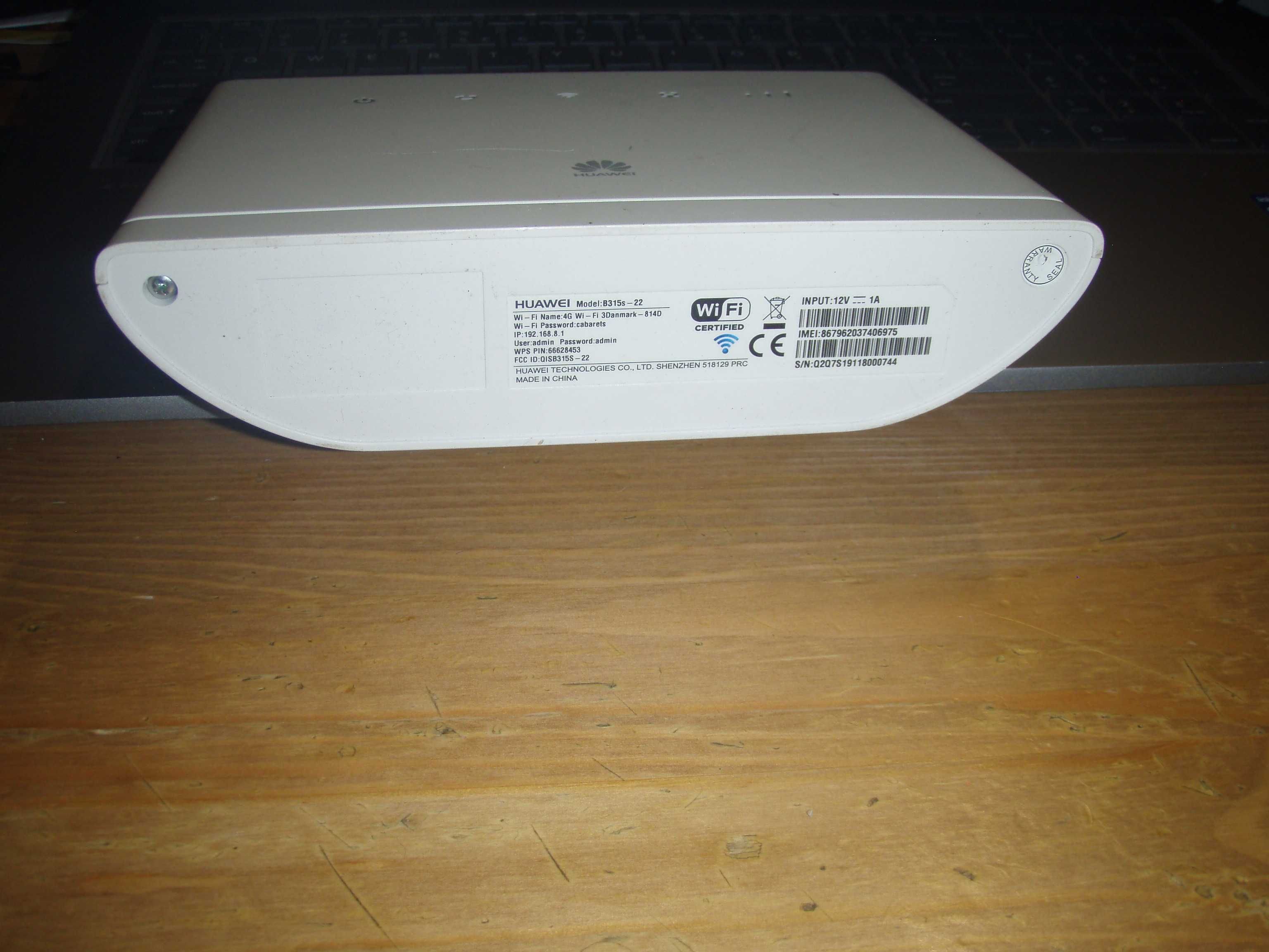 Router 4G LTE Huawei B315, fara capac SIM, functional in orice retea