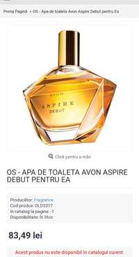 parfum AVON(aspire debut)