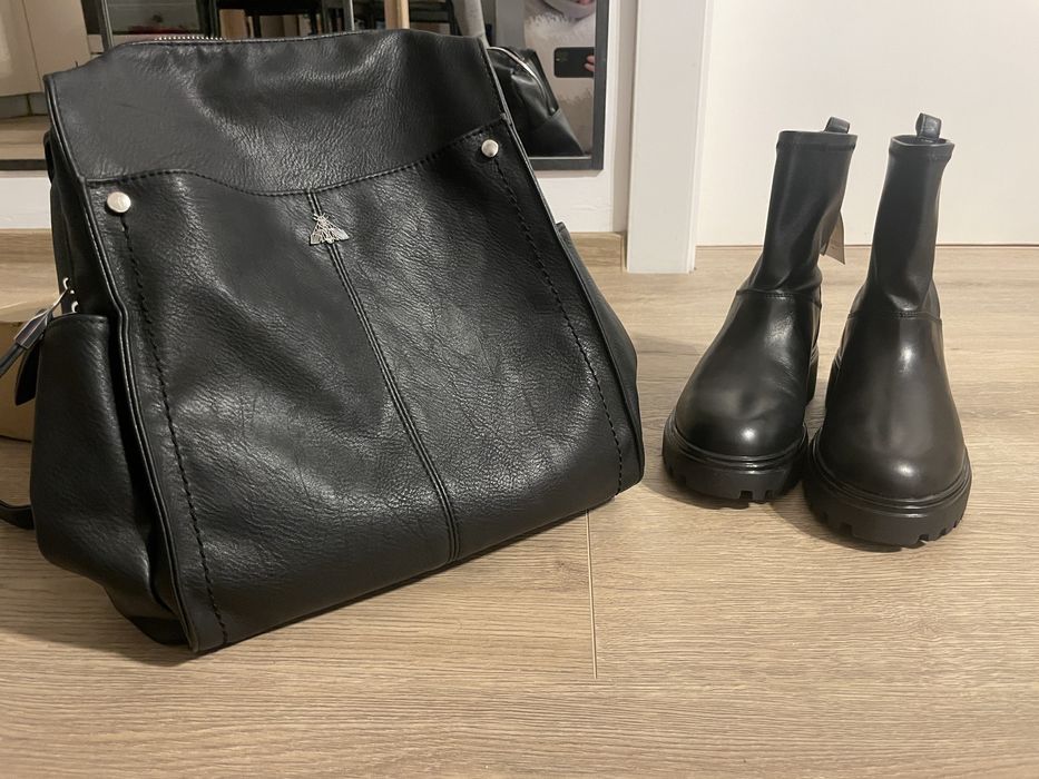 Rucsac + Ghete MANGO marimea 37