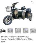 Carucior electric 2 locuri