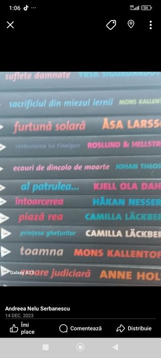 Colecție autori nordici