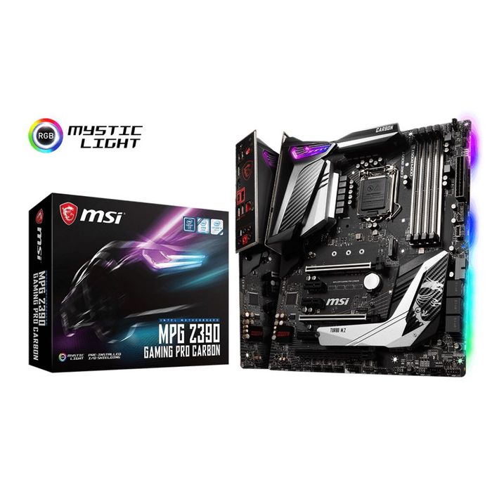 MSI MPG Z390 GAMING PRO CARBON / i5-9600k / Crucial 2 x 8GB DDR4-3200
