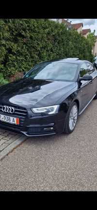Audi A5 2.0 tdi 3xSLine/Bang&olufsen/Distroniccc/lane asist/euro 5/Led