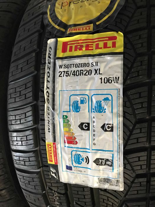 275 40 20 Anvelope Iarna Noi Pirelli Sotto Zero Serie 2