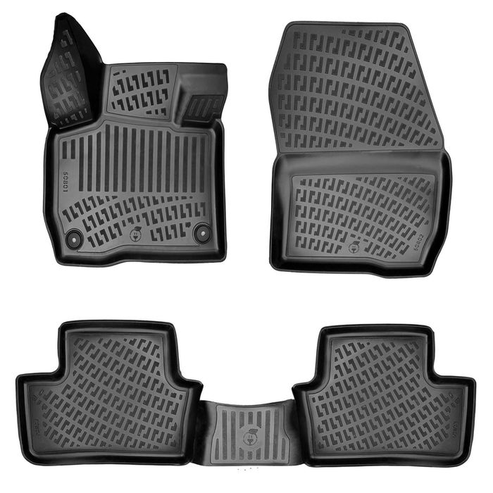 Гумени стелки RizLine за Peugeot E-308 (2022+) Пежо Е-308