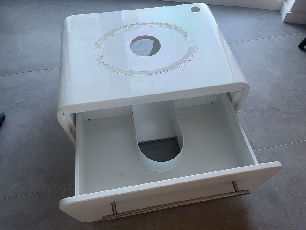 Шкаф за баня Arvipo Oval PVC