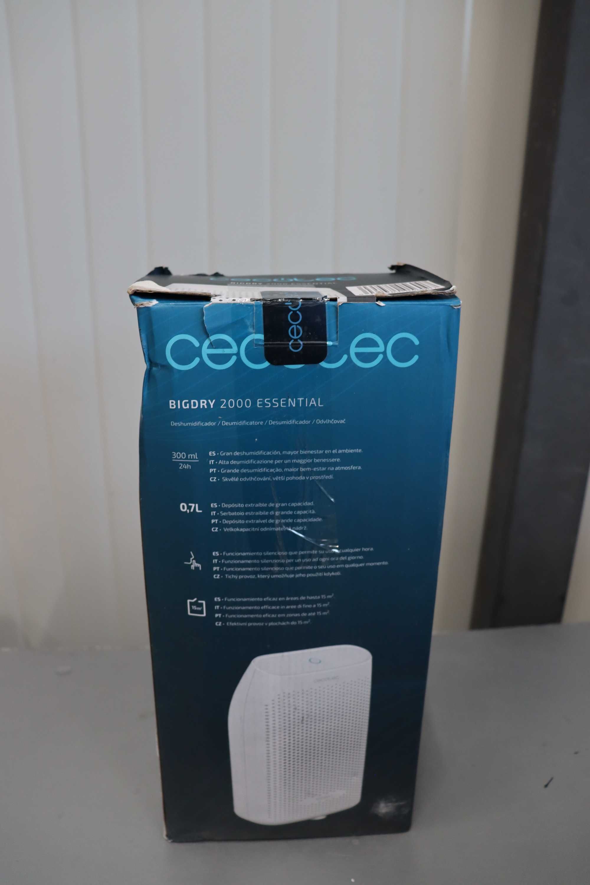 Влагоабсорбатор Cecotec BigDry 2000 Essential, 20кв.м