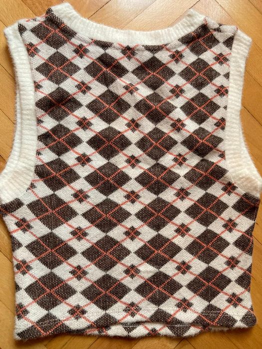 Vesta din tricot, de la Bershka, marime S