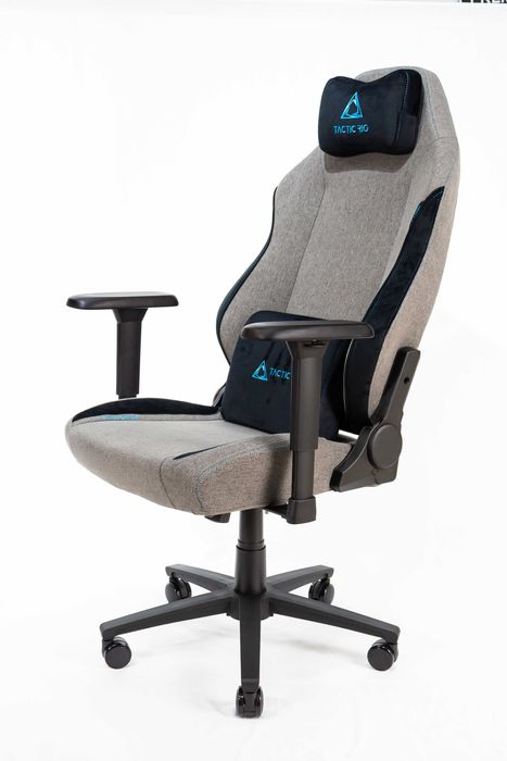 TACTICRIG FALCON ST - SOFT FABRIC GRAY кресло игровое геймерское