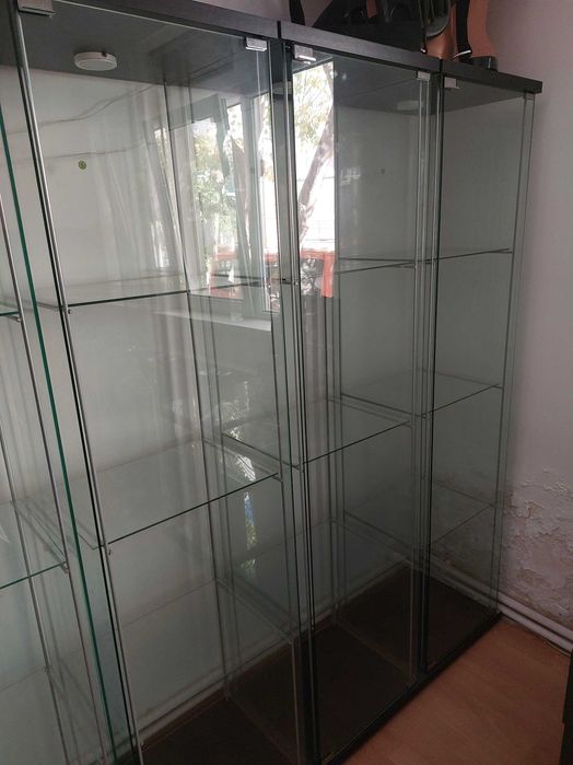 Vitrine sticla, Ikea, stare f buna