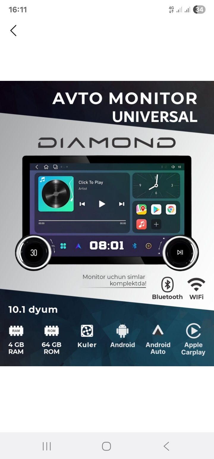 Diamond 2k skidkada hamma moshinaga bor