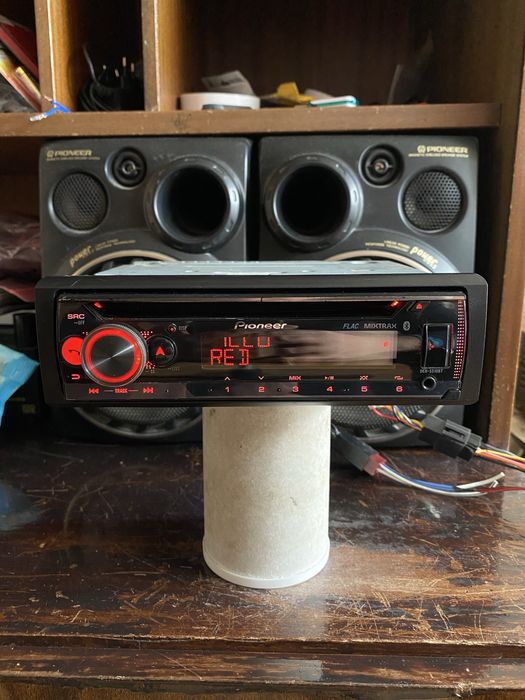 PIONEER DEH-S520BT - ВИСОК КЛАС- USB Bluetooth CD Радио плеър сд кола