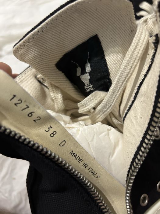 Adidasi Rick Owens DRKSHDW Ramones High