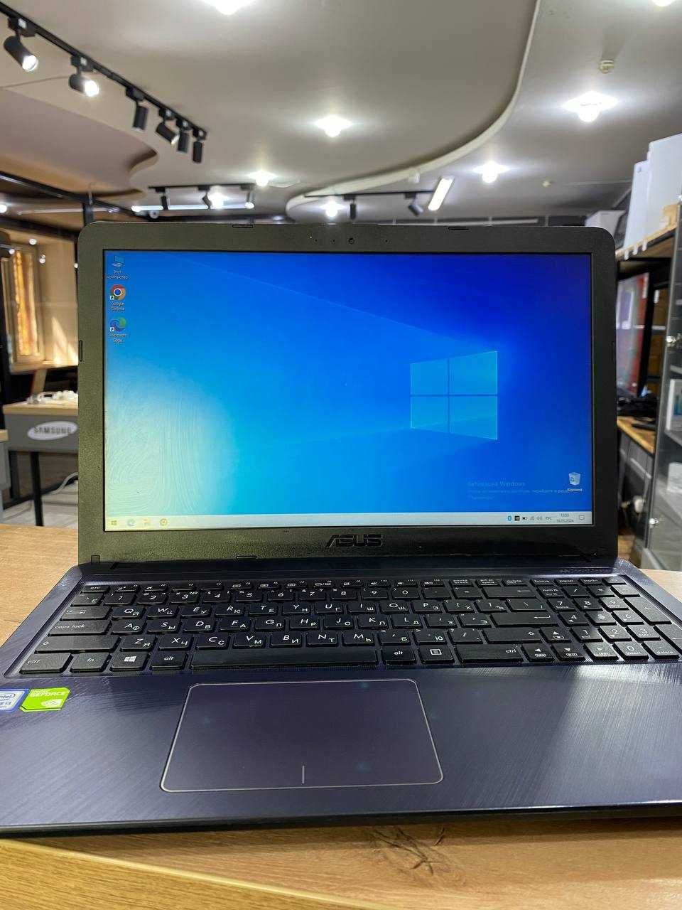 Ноутбук ASUS i3-(7)/4ГБ/NVIDIA GeForce MX110 2ГБ/РАССРОЧКА