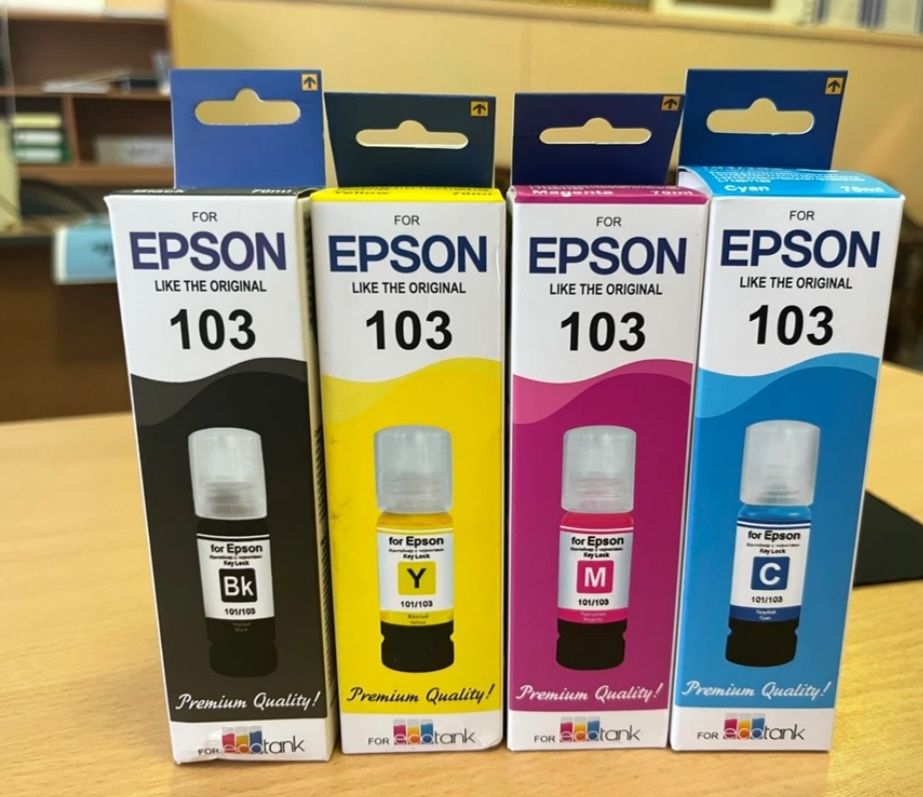 Epson чернила краска для принтера комплект