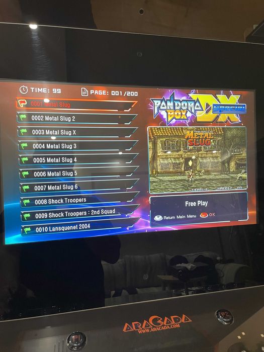 Aркадна игра в перфектно състояние с над 1000 игри - Mortal Kombat