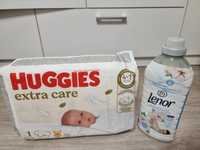 Set scutece Hugiess Extra Care + Lenor Baby