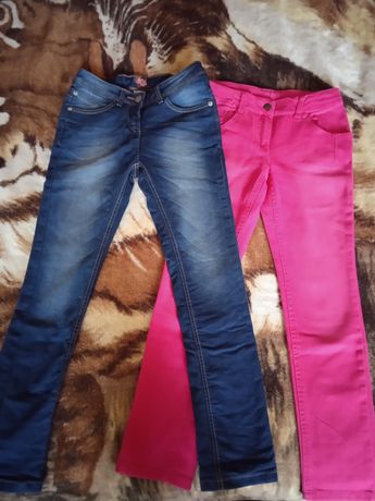 Штаны и джинсы на девочку