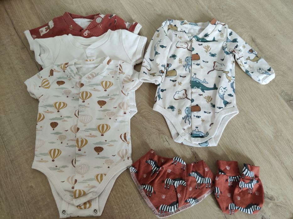 Дрехи от органичен памук на H&M и Angel Baby