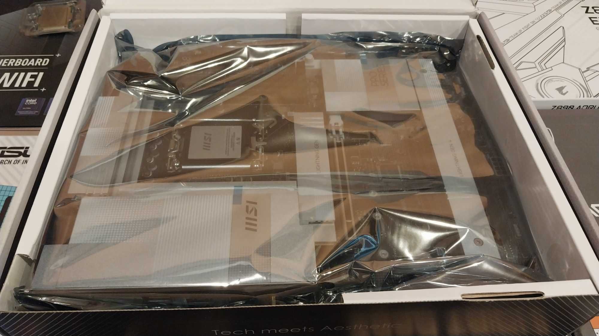 Новая материнская плата MSI PRO Z890-A WIFI. Сокет LGA 1851.