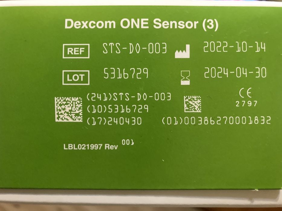 Dexcom One сензори 3 броя