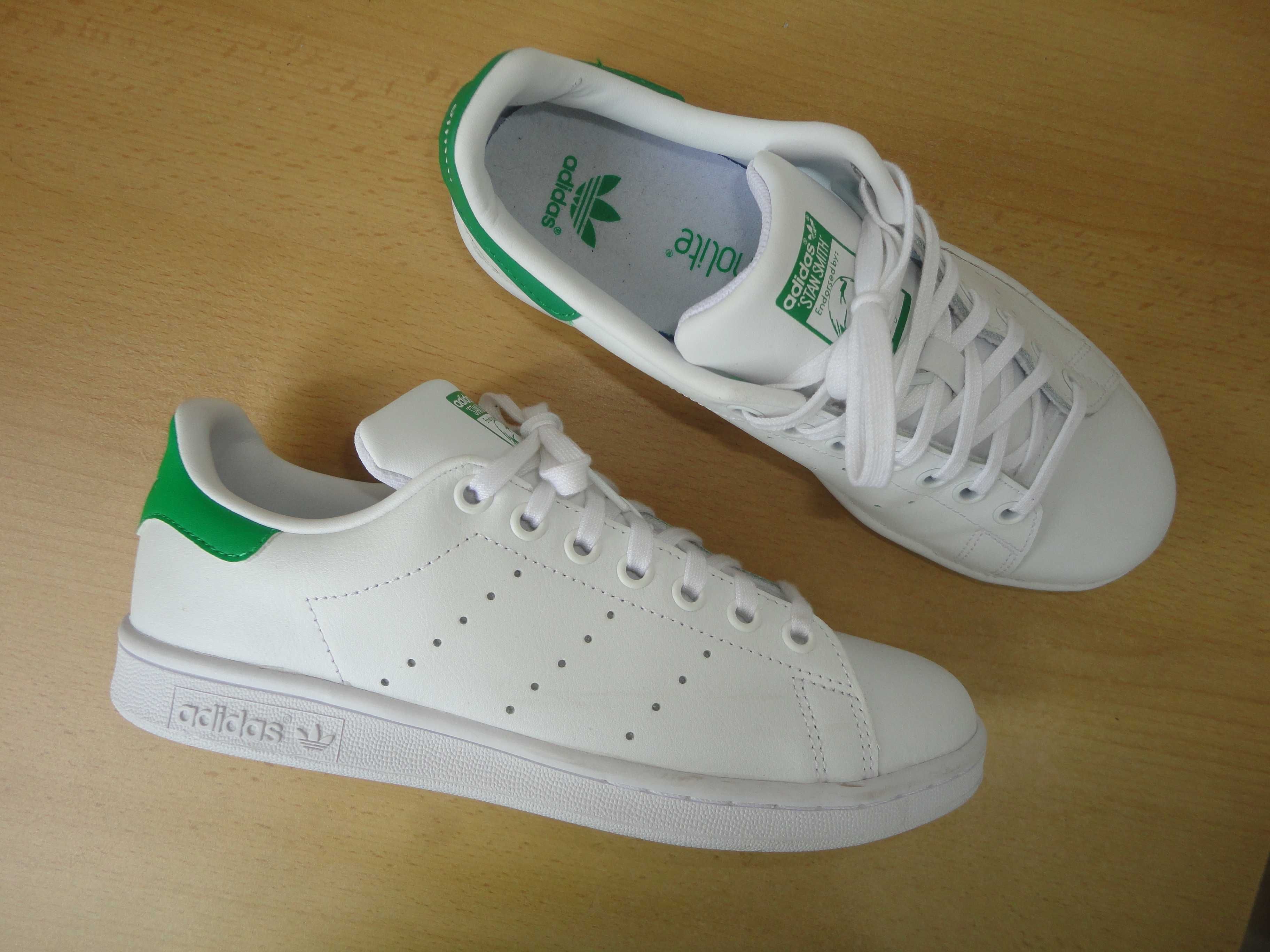 N38,5 Adidas Stan Smith/естествена кожа/дамски кецове