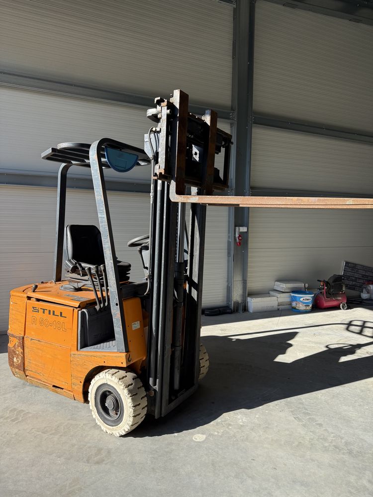 Stivuitor electric 1250 kg electrostivuitor 1,25 t
