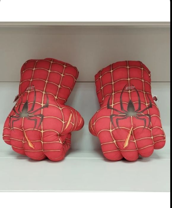 Мягкие перчатки человека паука