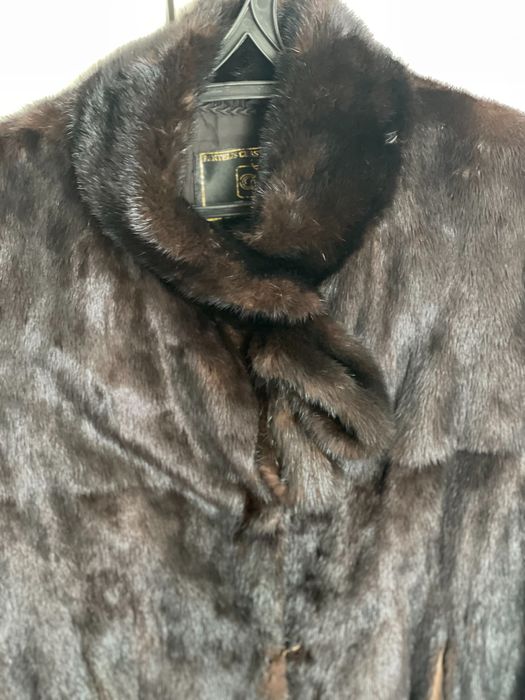 Норковая шуба, выше колен