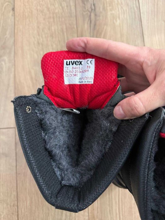 Nou Uvex 39 S3 ESD bocanci ghete piele imblanite impermeabile bombeu